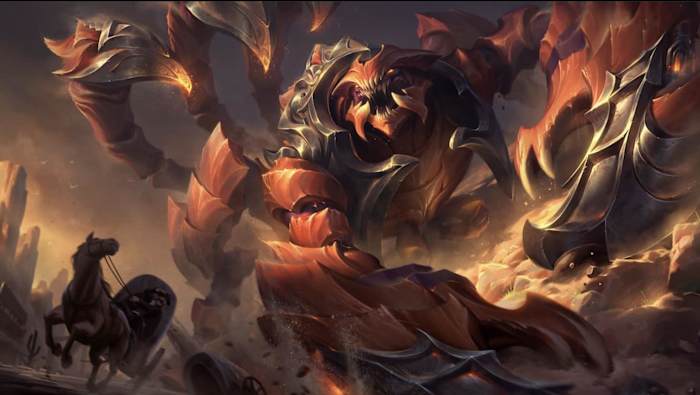 Sandscourge Skarner Rework skin